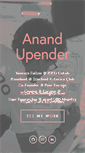 Mobile Screenshot of anandupender.com